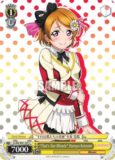 "That's Our Miracle" Hanayo Koizumi - [Love Live! DX] | Gear Gaming Fayetteville