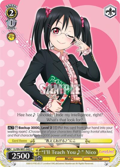 "I'll Teach You~" Nico - [Love Live! DX] | Gear Gaming Fayetteville
