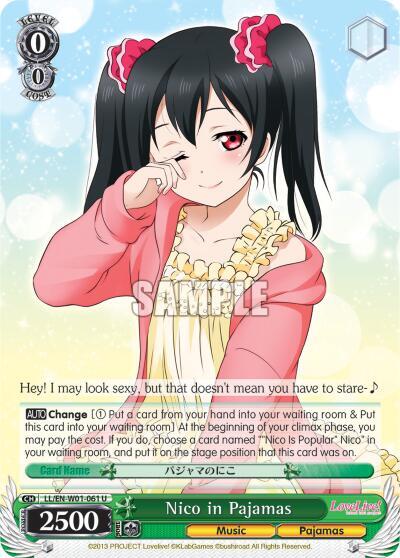 Nico in Pajamas - [Love Live! DX] | Gear Gaming Fayetteville