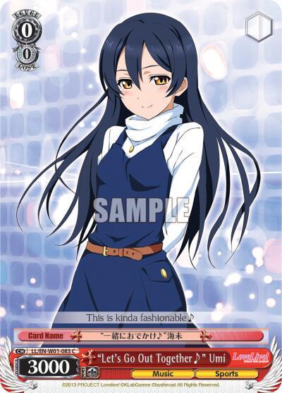 "Let's Go Out Together~" Umi - [Love Live! DX] | Gear Gaming Fayetteville