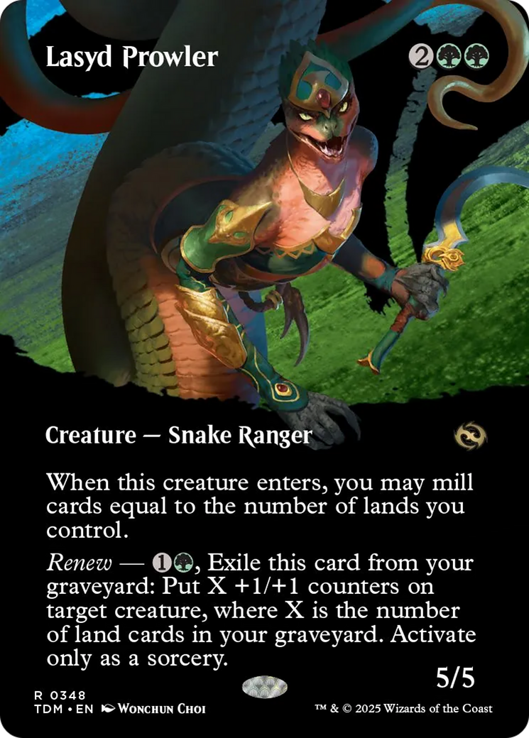 Lasyd Prowler (Borderless) [Tarkir: Dragonstorm] | Gear Gaming Fayetteville