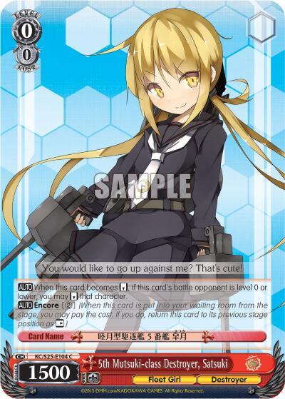 5th Mutsuki-class Destroyer, Satsuki - [KanColle] | Gear Gaming Fayetteville