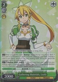 Gathering Materials, Leafa (Parallel Foil) - [Sword Art Online II] | Gear Gaming Fayetteville