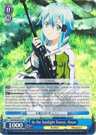 In the Sunlight Forest, Sinon (Parallel Foil) - [Sword Art Online II] | Gear Gaming Fayetteville