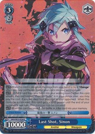 Last Shot, Sinon (Parallel Foil) - [Sword Art Online II] | Gear Gaming Fayetteville