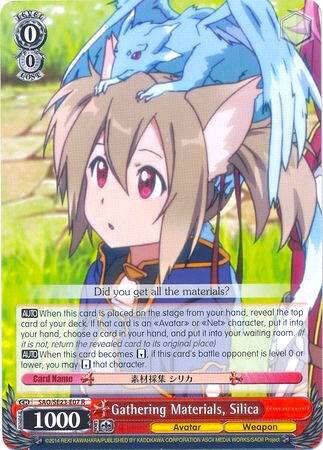 Gathering Materials, Silica - [Sword Art Online II] | Gear Gaming Fayetteville
