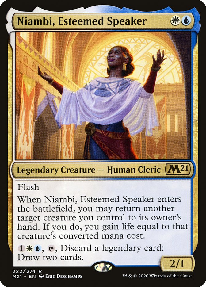 Niambi, Esteemed Speaker [Core Set 2021] | Gear Gaming Fayetteville