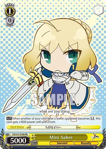 Mini Saber - [Fate/Zero] | Gear Gaming Fayetteville