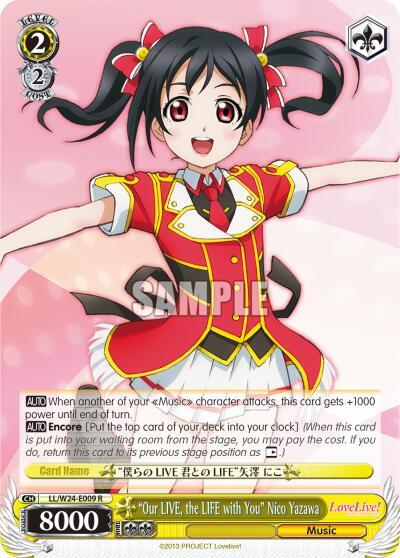 "Our LIVE, the LIFE with You" Nico Yazawa - [Love Live!] | Gear Gaming Fayetteville