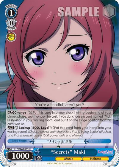 "Secrets" Maki - [Love Live!] | Gear Gaming Fayetteville