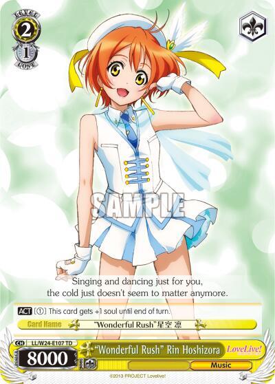 "Wonderful Rush" Rin Hoshizora - [Love Live!] | Gear Gaming Fayetteville