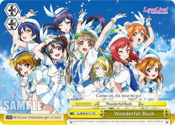Wonderful Rush - [Love Live!] | Gear Gaming Fayetteville