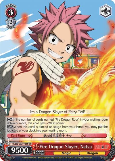 Fire Dragon Slayer, Natsu (SR) - [Fairy Tail ver.E] | Gear Gaming Fayetteville