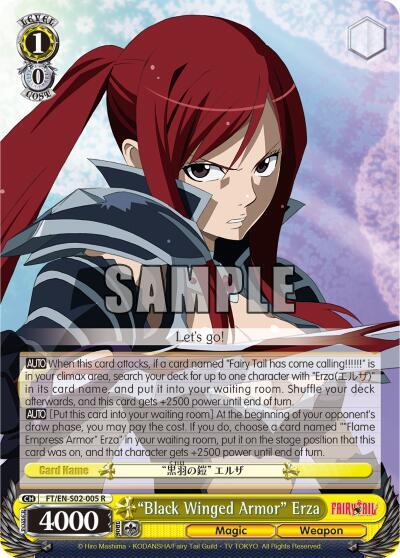 "Black Winged Armor" Erza - [Fairy Tail ver.E] | Gear Gaming Fayetteville