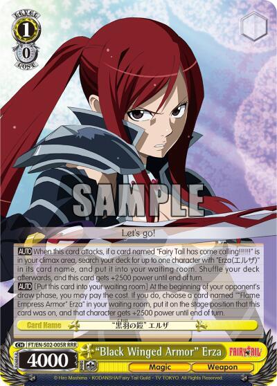 "Black Winged Armor" Erza (RRR) - [Fairy Tail ver.E] | Gear Gaming Fayetteville