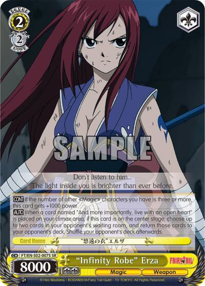 "Infinity Robe" Erza (SR) - [Fairy Tail ver.E] | Gear Gaming Fayetteville