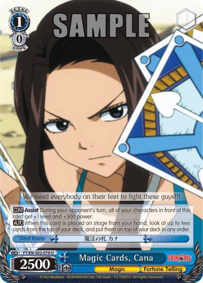 Magic Cards, Cana - [Fairy Tail ver.E] | Gear Gaming Fayetteville