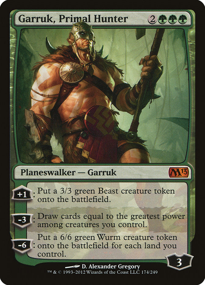 Garruk, Primal Hunter [Magic 2013] | Gear Gaming Fayetteville