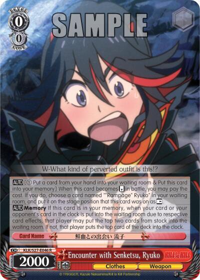 Encounter with Senketsu, Ryuko - [KILL la KILL] | Gear Gaming Fayetteville
