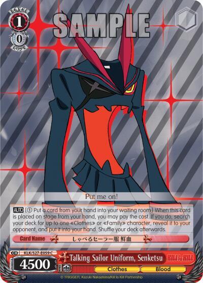 Talking Sailor Uniform, Senketsu - [KILL la KILL] | Gear Gaming Fayetteville