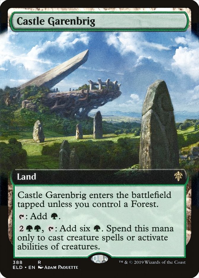 Castle Garenbrig (Extended Art) [Throne of Eldraine] | Gear Gaming Fayetteville