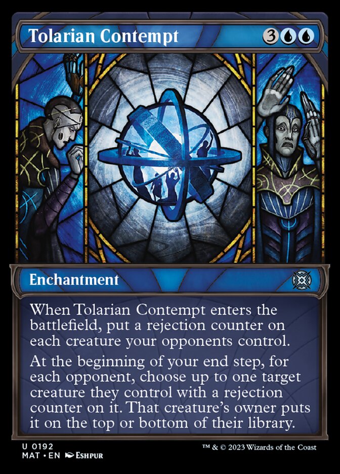 Tolarian Contempt (Showcase Halo Foil) [March of the Machine: The Aftermath] | Gear Gaming Fayetteville