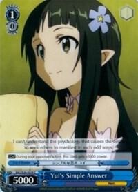 Yui's Simple Answer - [Sword Art Online Vol.2] | Gear Gaming Fayetteville