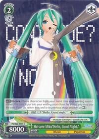 Hatsune Miku"Hello, Good Night." - [Hatsune Miku -Project DIVA- f] | Gear Gaming Fayetteville