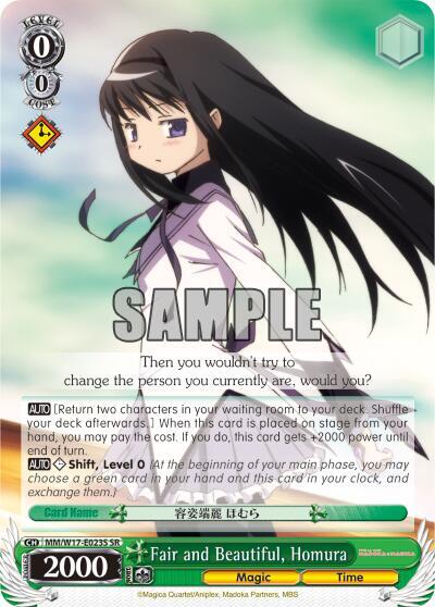 Fair and Beautiful, Homura (SR) - [Puella Magi Madoka Magica] | Gear Gaming Fayetteville