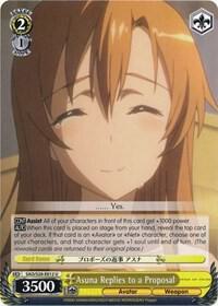 Asuna Replies to a Proposal - [Sword Art Online] | Gear Gaming Fayetteville