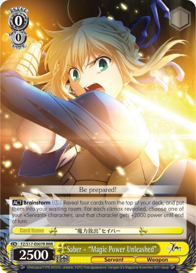 Saber - "Magic Power Unleashed" (RRR) - [Fate/Zero] | Gear Gaming Fayetteville