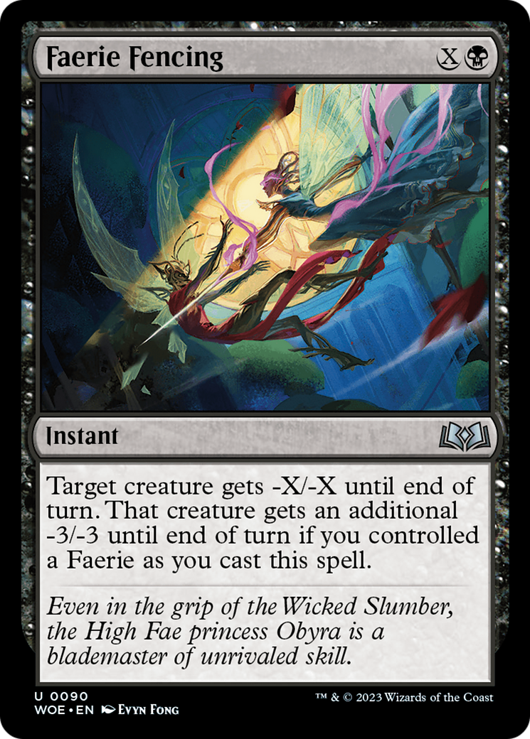 Faerie Fencing [Wilds of Eldraine] | Gear Gaming Fayetteville