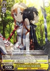 In the Sunlight Forest, Asuna & Kirito - [Sword Art Online Vol.2] | Gear Gaming Fayetteville
