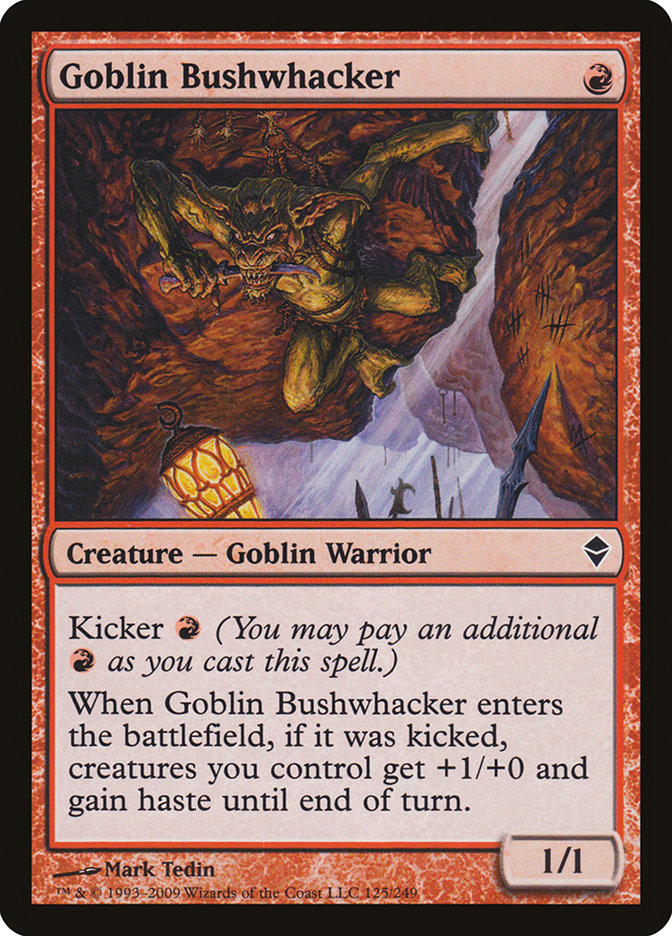 Goblin Bushwhacker [Zendikar] | Gear Gaming Fayetteville