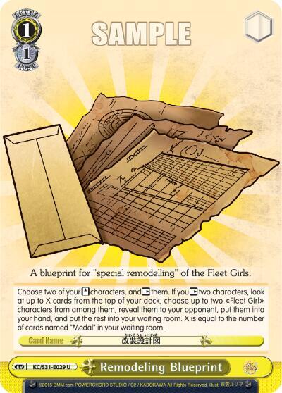 Remodeling Blueprint - [KanColle, 2nd Fleet] | Gear Gaming Fayetteville