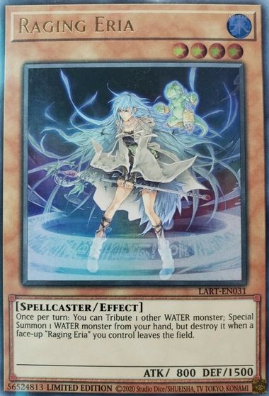 Raging Eria [LART-EN031] Ultra Rare | Gear Gaming Fayetteville