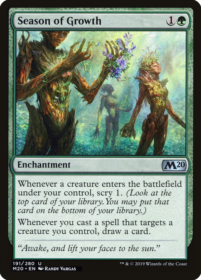 Season of Growth [Core Set 2020] | Gear Gaming Fayetteville
