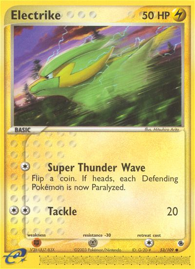 Electrike (53/109) [EX: Ruby & Sapphire] | Gear Gaming Fayetteville