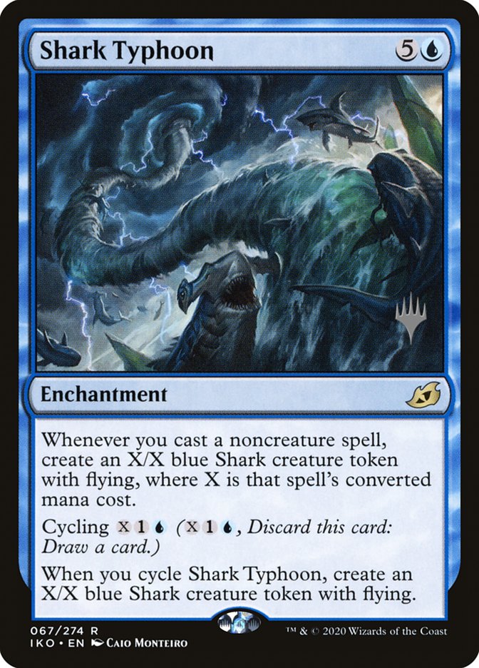 Shark Typhoon (Promo Pack) [Ikoria: Lair of Behemoths Promos] | Gear Gaming Fayetteville