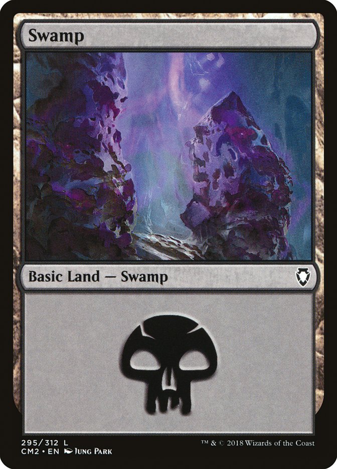 Swamp (295) [Commander Anthology Volume II] | Gear Gaming Fayetteville
