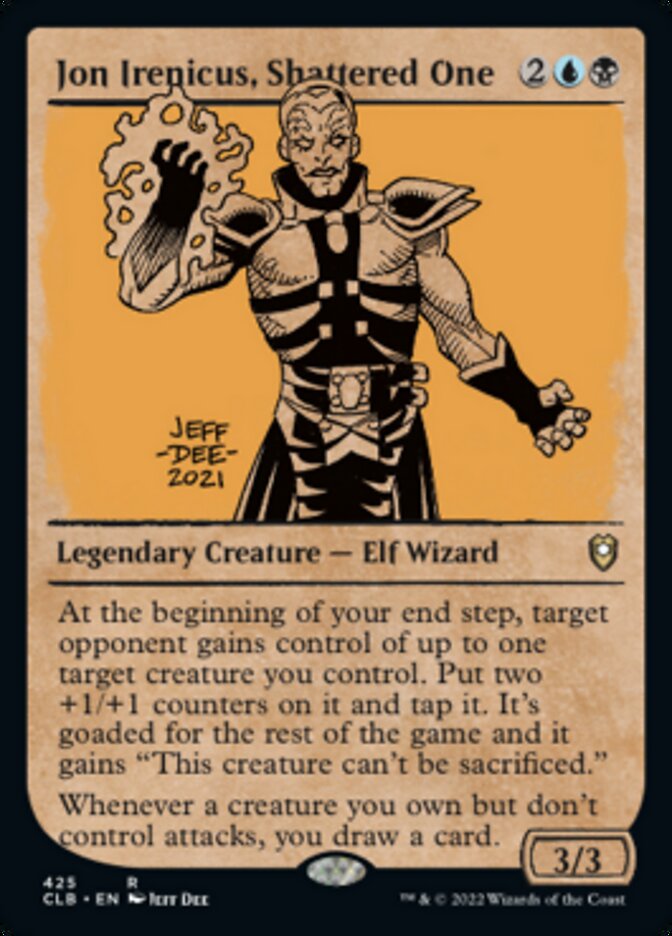 Jon Irenicus, Shattered One (Showcase) [Commander Legends: Battle for Baldur's Gate] | Gear Gaming Fayetteville