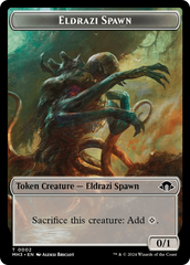 Eldrazi Spawn // Whale Double-Sided Token [Modern Horizons 3 Tokens] | Gear Gaming Fayetteville