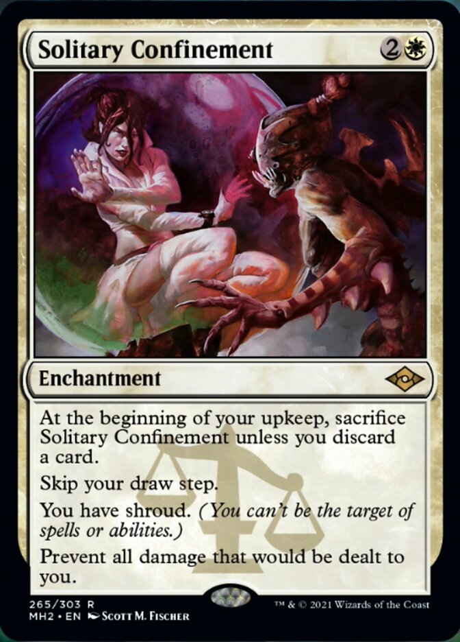 Solitary Confinement (Foil Etched) [Modern Horizons 2] | Gear Gaming Fayetteville