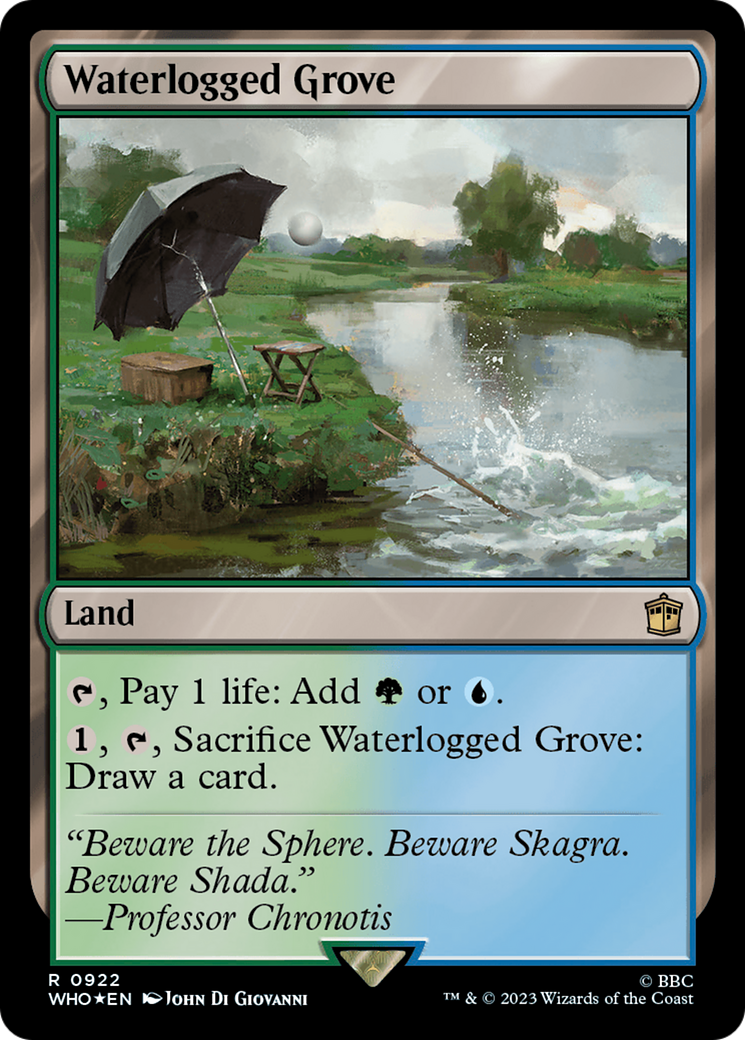 Waterlogged Grove (Surge Foil) [Doctor Who] | Gear Gaming Fayetteville