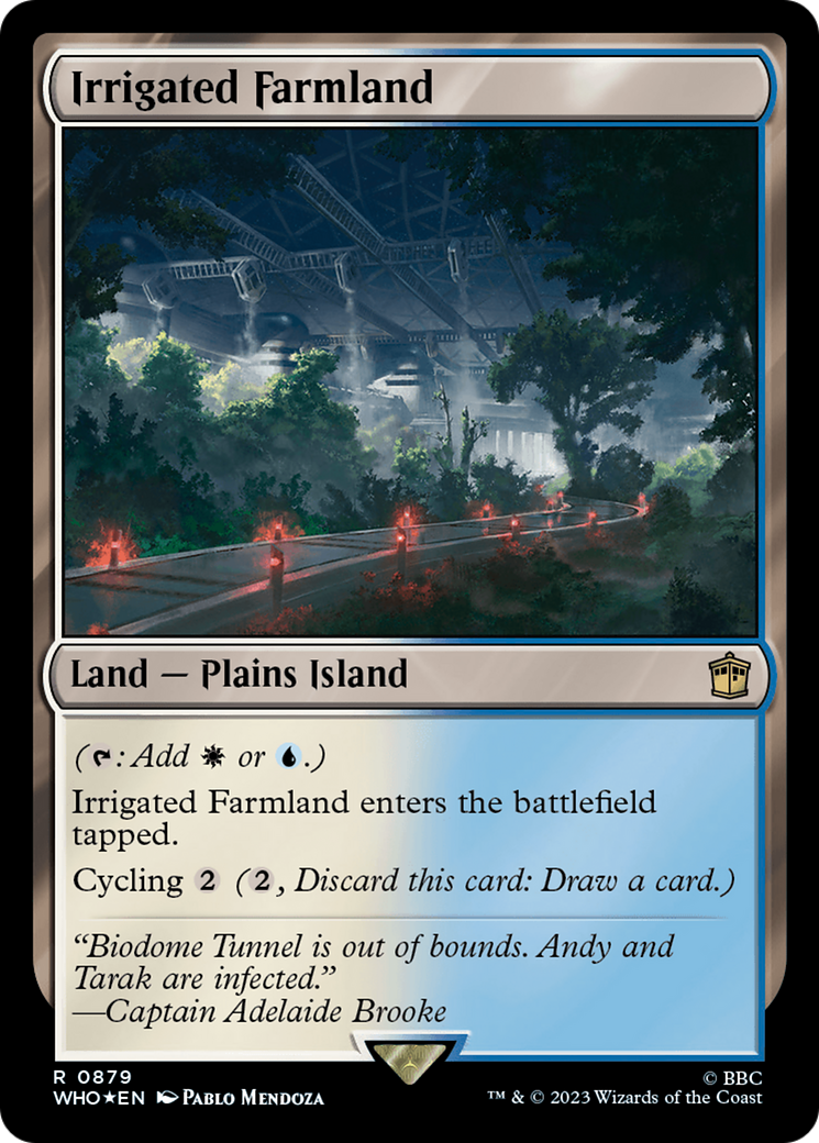 Irrigated Farmland (Surge Foil) [Doctor Who] | Gear Gaming Fayetteville