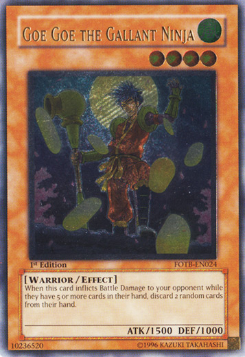 Goe Goe the Gallant Ninja [FOTB-EN024] Ultimate Rare | Gear Gaming Fayetteville