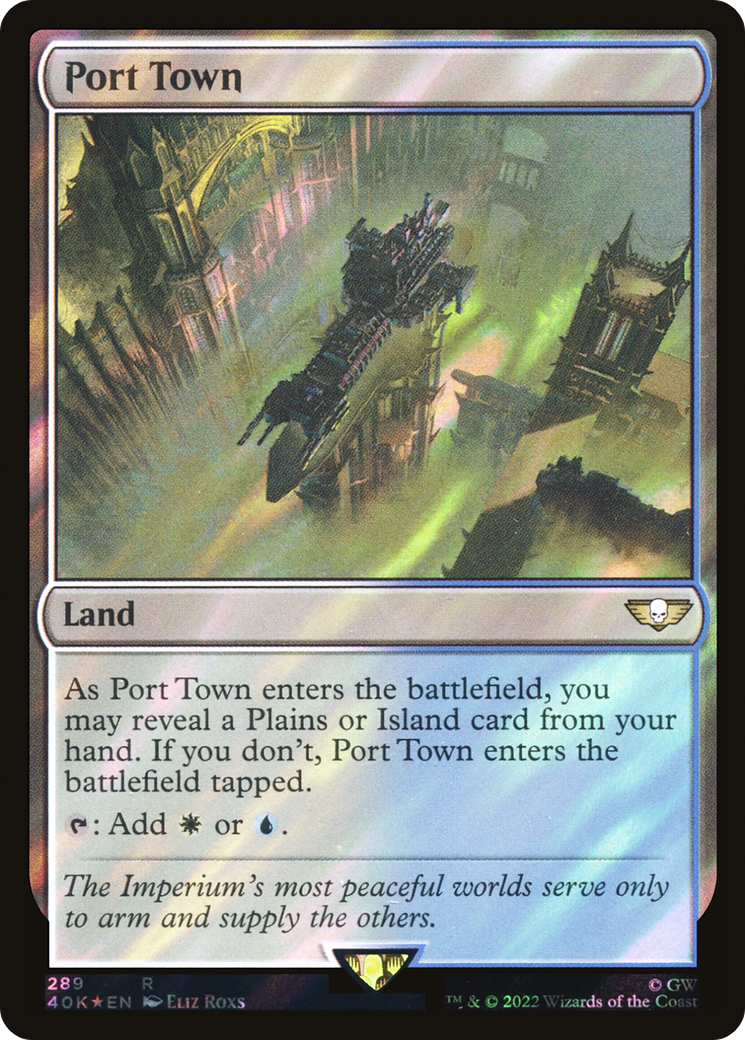 Port Town (Surge Foil) [Marvel Super Heroes Commander] | Gear Gaming Fayetteville