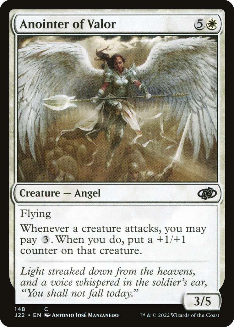 Anointer of Valor [Jumpstart 2022] | Gear Gaming Fayetteville