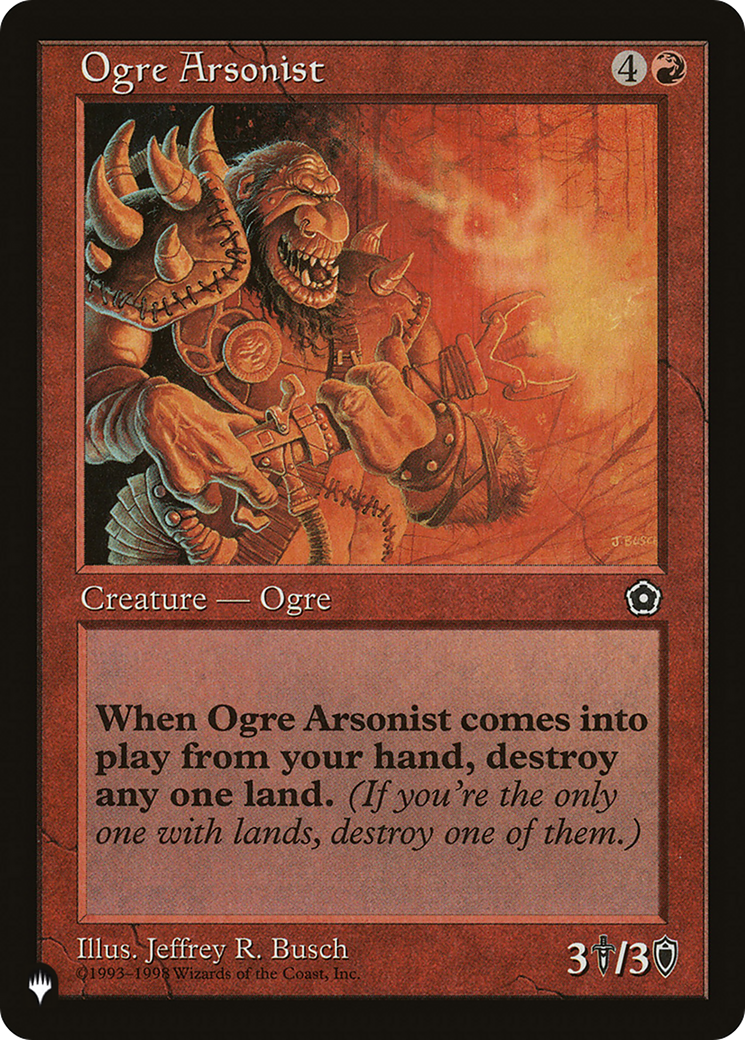 Ogre Arsonist [The List Reprints] | Gear Gaming Fayetteville