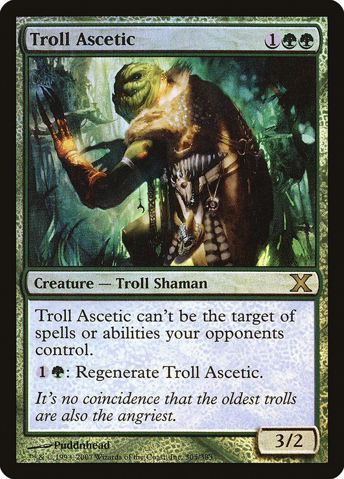 Troll Ascetic (Premium Foil) [Tenth Edition] | Gear Gaming Fayetteville